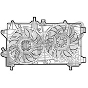 Denso Engine Cooling Fan DER09043