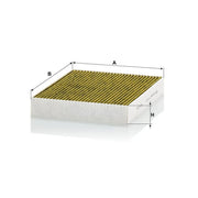 MANN-FILTER Cabin Air Filter (Pollen Filter) below the FP 28 009