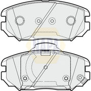 NAPA Front Brake Pad Set NBP1775