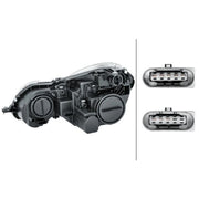Hella Headlight Headlamp PY21W Right 1EL 009 260-081