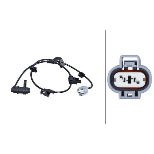 Hella ABS Wheel Speed Sensor Rear Right 6PU 230 048-911