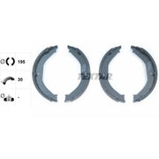 Textar Parking Brake Shoe Set 91071700