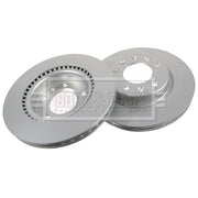 Borg & Beck 2 x Vented Front Brake Discs BBD5357-x2