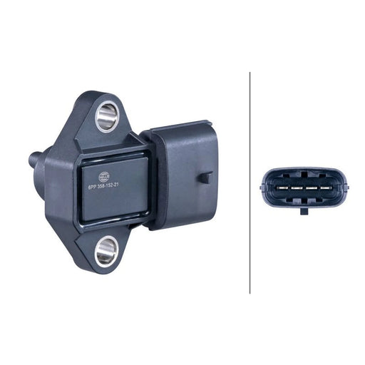 Hella Turbo Boost Pressure Sensor 6PP 358 152-211
