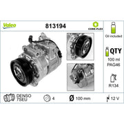 Valeo Air Conditioning Compressor 813194