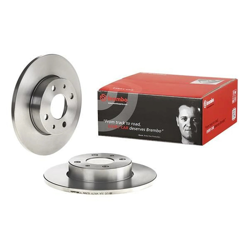 Brembo 2 x Solid Rear Brake Discs 08.4917.10-x2