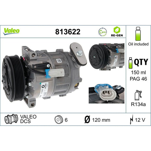 Valeo Air Conditioning Compressor 813622