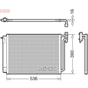 Denso Air Conditioning Condenser DCN05009