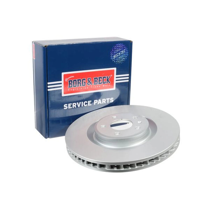 Borg & Beck 2 x Front Vented Brake Discs BBD6198S