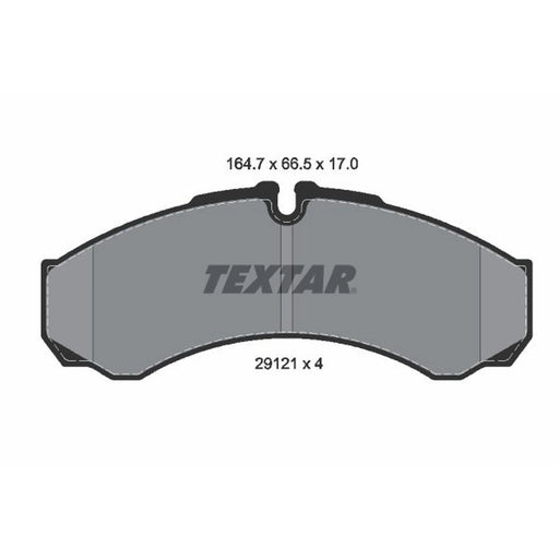 Textar Front Brake Pad Set 2912111