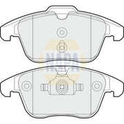 NAPA Front Brake Pad Set NBP1695