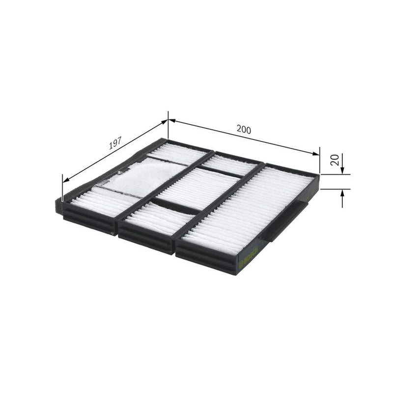 Bosch Cabin Air Filter (Pollen Filter) 1 987 432 155