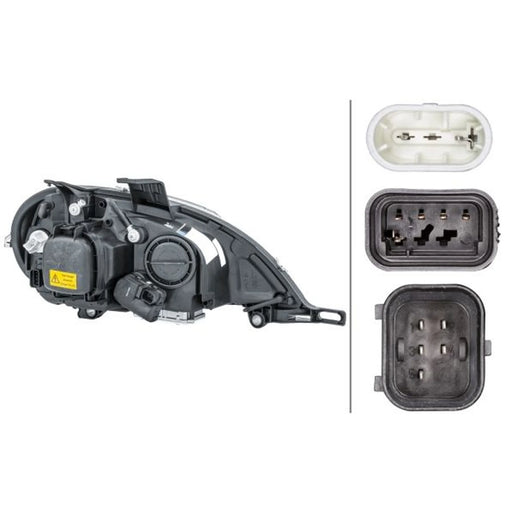 Hella Headlight Headlamp PY21W Left 1EL 223 151-191