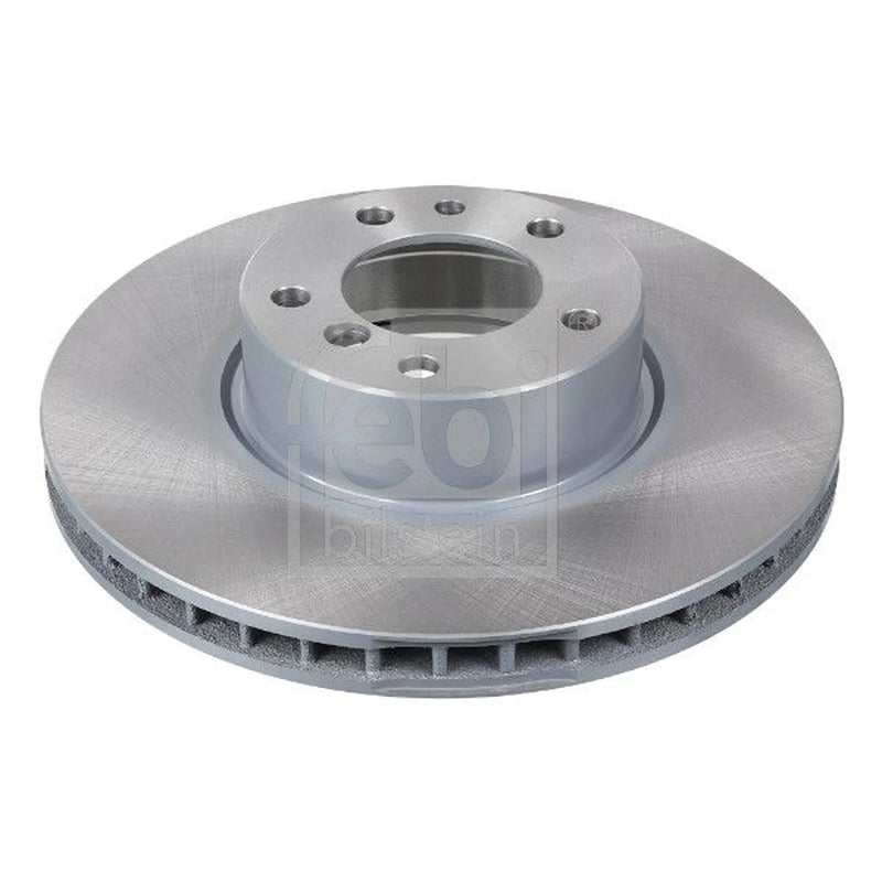 Febi 2 x Internally Vented Front Brake Discs 10751-x2
