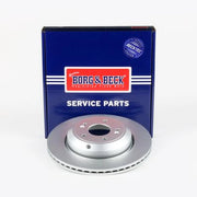 Borg & Beck 2 x Vented Rear Brake Discs BBD6248S-x2