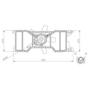 NRF Engine Cooling Fan 47944