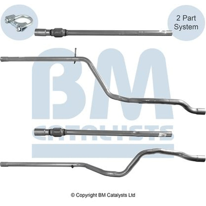 BM Catalysts Exhaust Pipe OD BM50513