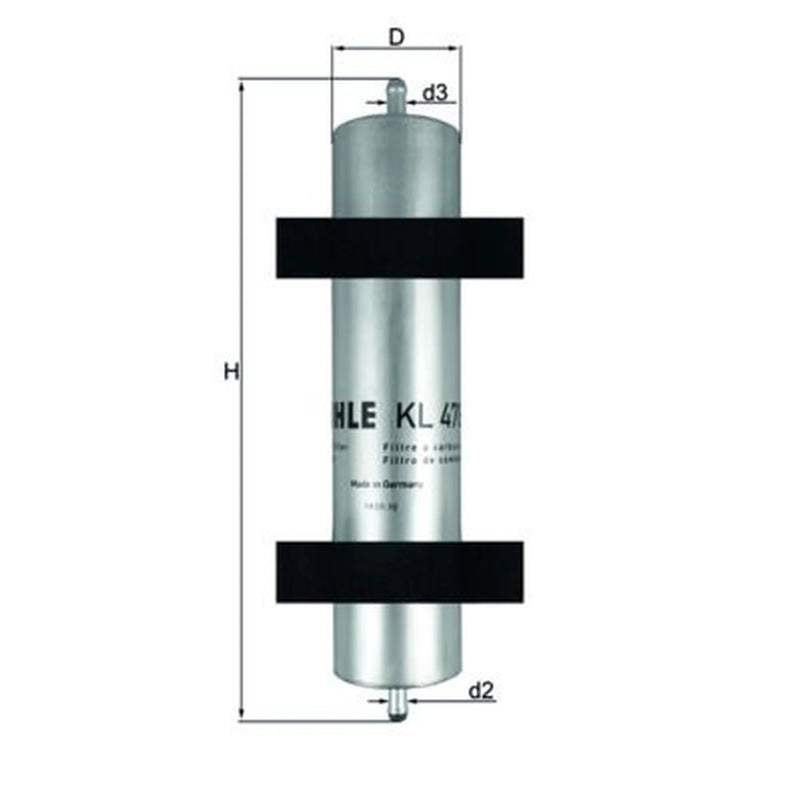 Mahle Fuel Filter Element KL 478