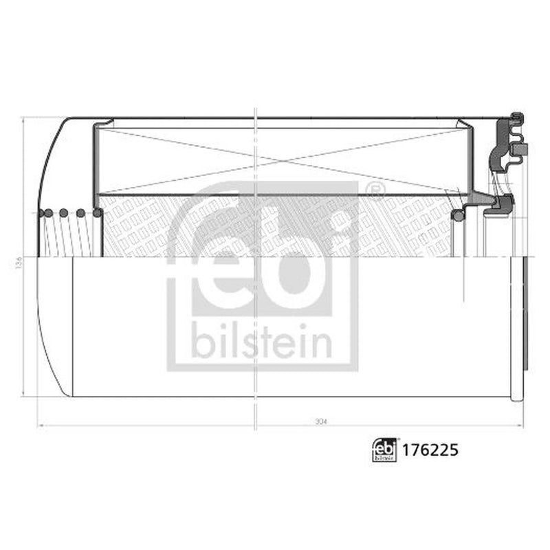 Febi Fuel Filter Element 176225