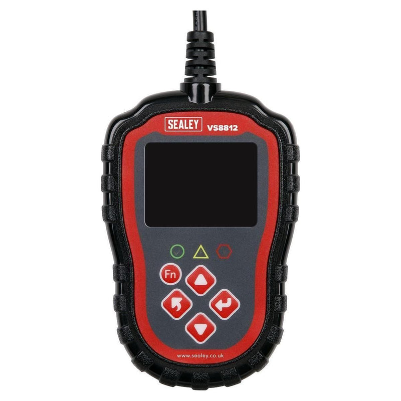 Sealey EOBD Code Reader Live Data VS8812 Sealey  - Town Parts