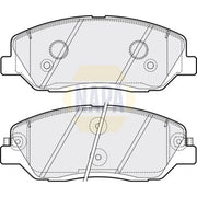 NAPA Front Brake Pad Set NBP1379
