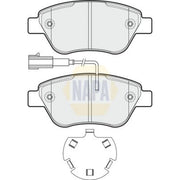 NAPA Front Brake Pad Set NBP1601