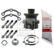 Febi Drive Shaft Bellow Kit transmission sided Rubber 01842