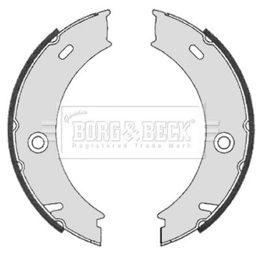 Borg & Beck Parking Brake Shoe Set BBS6328