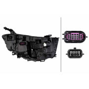 Hella Headlight Headlamp LED Left 1LX 015 152-631