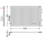 Denso Air Conditioning Condenser DCN05016