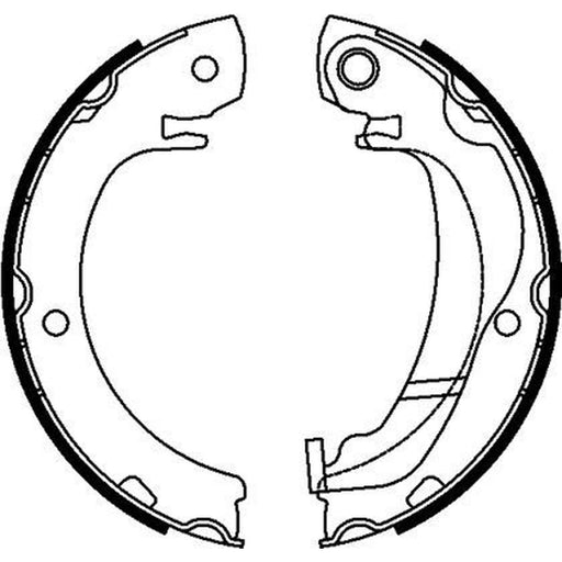 Mintex Parking Brake Shoe Set MFR711