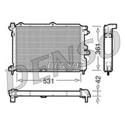 Denso Engine Radiator DRM20025