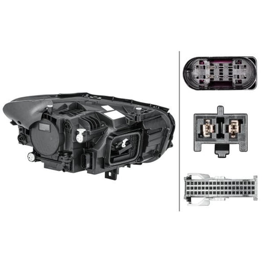 Hella Headlight Headlamp LED Left 1LX 014 993-571