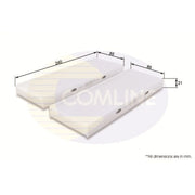 Comline Cabin Air Filter (Pollen Filter) EKF389-2