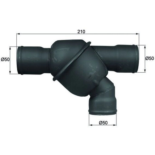Mahle Thermostat,Coolant TH 21 83