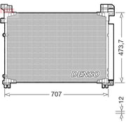 Denso Air Conditioning Condenser DCN51020