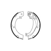 Bosch Parking Brake Shoe Set 0 986 487 763