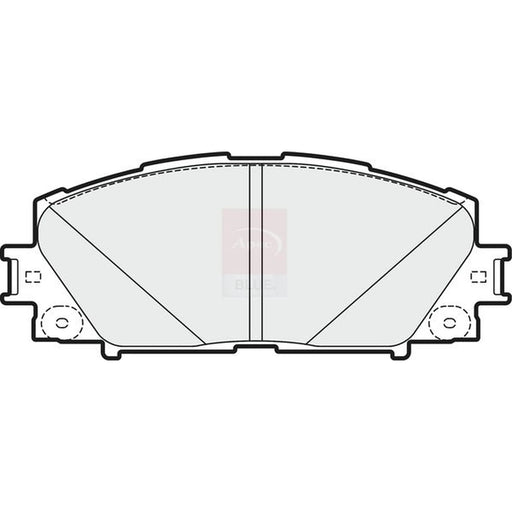 Apec Front Brake Pad Set PD3345