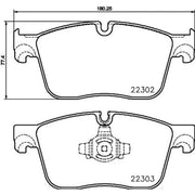 Mintex Front Brake Pad Set MDB3836