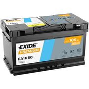 Exide Battery 12V 105Ah 850A EA1050