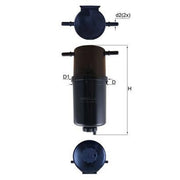 Mahle Fuel Filter Element KL 873