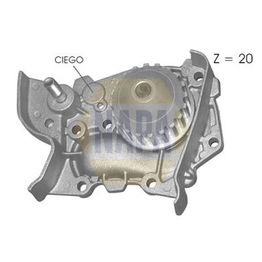 NAPA Engine Cooling Water Pump NWP1442