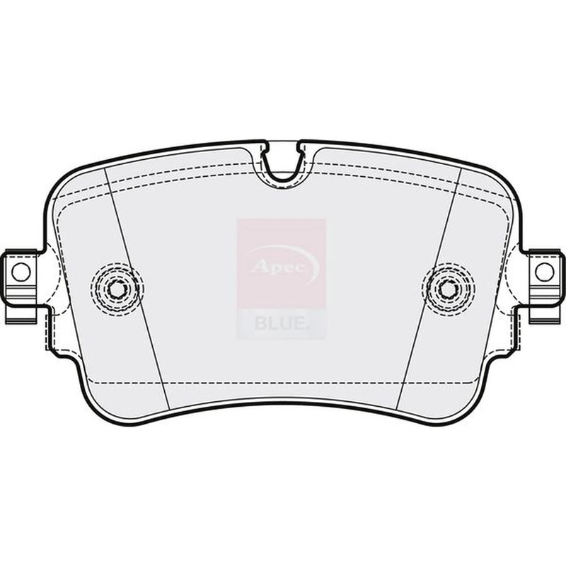 Apec Rear Brake Pad Set PD3775