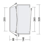 Outwell Seacrest Poled Driveaway Campervan Awning - Outwell - Van Life Living