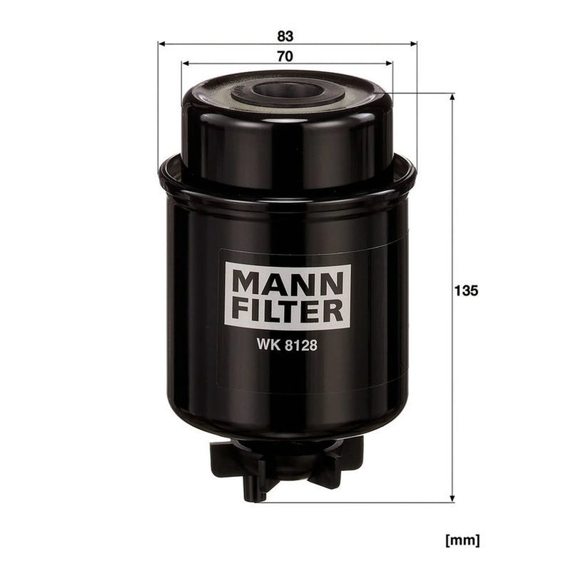 MANN-FILTER Fuel Filter Element WK 8128