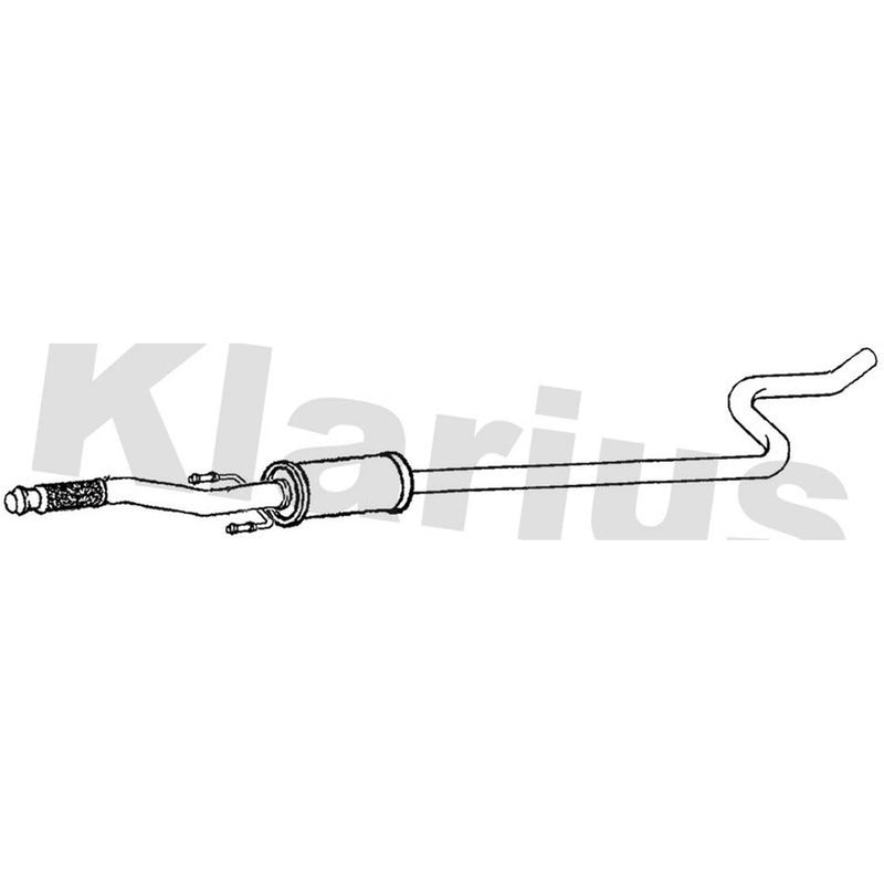 Klarius Box With Centre Pipe Centre PG1015E