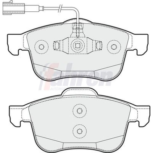 Fahren Front & Rear Brake Discs & Pads fits Alfa Romeo Giulietta 2010-2020