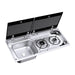 Dometic MO 9722L Hob & LH Sink Unit 760 x 325mm (2 Burners / 12V) - Convenient & - Dometic - Van Life Living