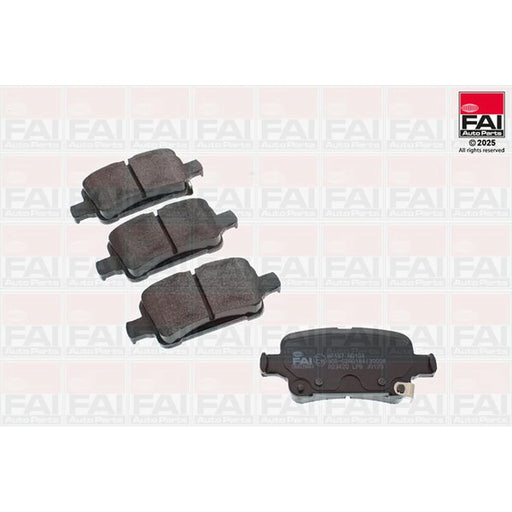 FAI Rear Brake Pad Set BP197