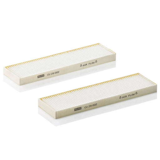 MANN-FILTER Cabin Air Filter (Pollen Filter) below the middle CU 29 002-2